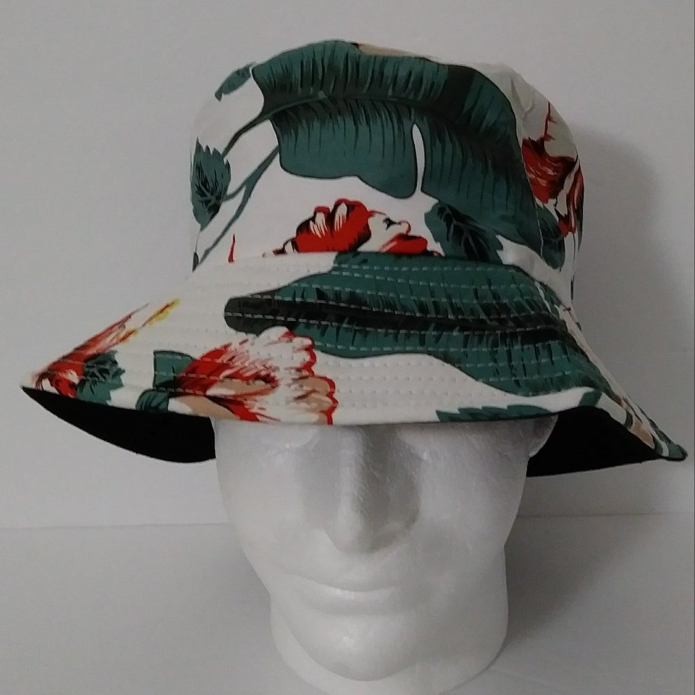 Tropical Reversible Buckle Hat Unisex